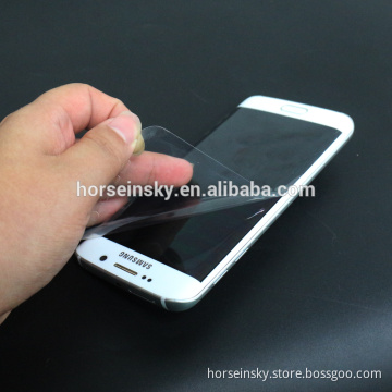 Crystal Clear 3D Curve PET Screen Protector For Samsung S6 Edge